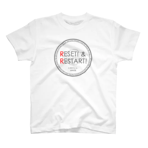 Reset & Restart スタンダードTシャツ
