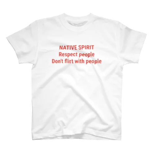 NATIVE SPIRIT スタンダードTシャツ
