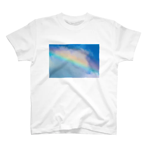 Rainbow carrying happiness スタンダードTシャツ