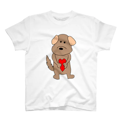 茶色い犬🐶 スタンダードTシャツ