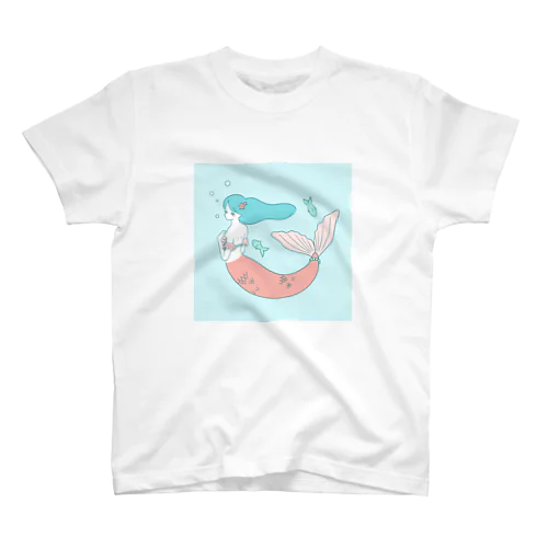 人魚姫のTシャツ スタンダードTシャツ