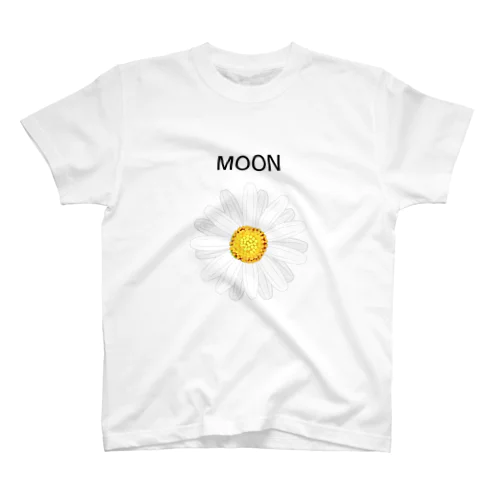 MOON お花Tシャツ スタンダードTシャツ