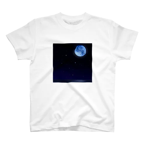満月の夜空 スタンダードTシャツ