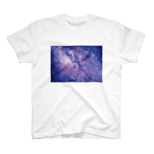 天の川　銀河系　水彩イラスト　スマホケース スタンダードTシャツ
