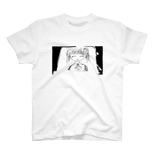 Plastic Little Girl Regular Fit T-Shirt