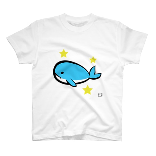 そらとぶ　くじら Regular Fit T-Shirt