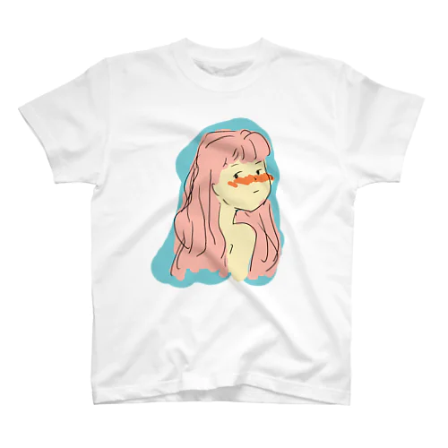 赤面の女の子 スタンダードTシャツ