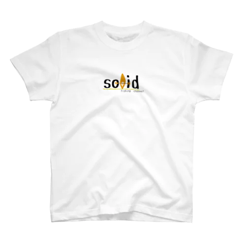 solid fishingchannel　角ロゴ Regular Fit T-Shirt