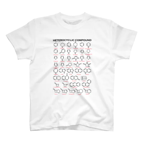 複素環＋英名(有機化学) Regular Fit T-Shirt