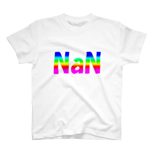 「NaN」Tシャツ Regular Fit T-Shirt