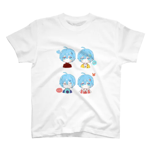 表情豊かなフェイリアくん スタンダードTシャツ