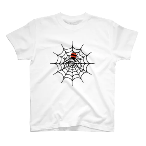 ドクロ＋蜘蛛 Regular Fit T-Shirt