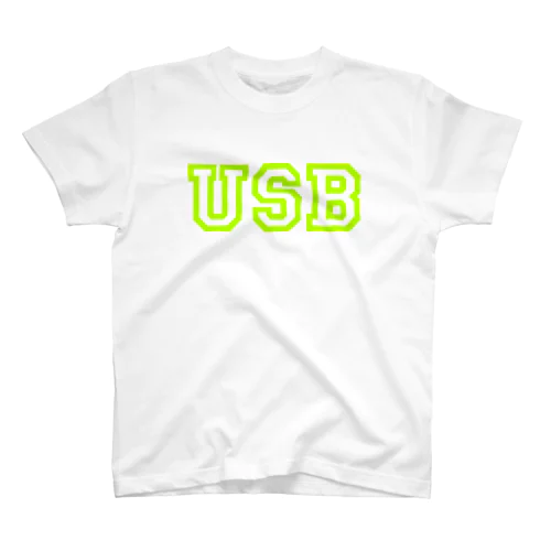 カレッジロゴ【USB】 Regular Fit T-Shirt
