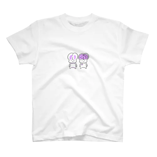 Big Brain Bunny Regular Fit T-Shirt