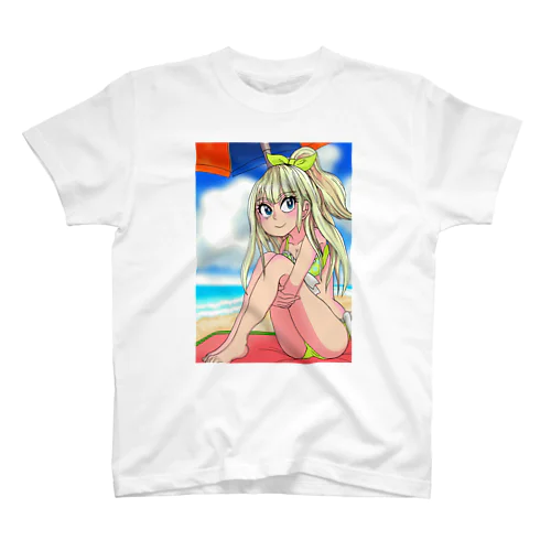 水着の子 スタンダードTシャツ