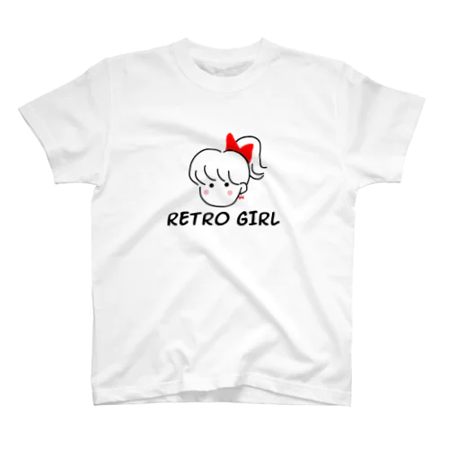 レトロガール スタンダードTシャツ