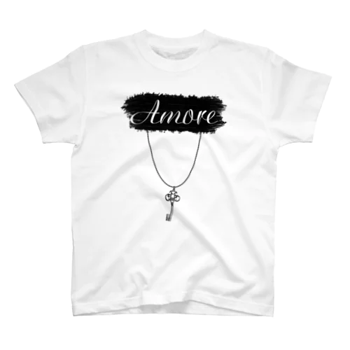 Amore&Tiamo ペアルック Regular Fit T-Shirt