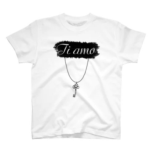 Amore&Tiamo ペアルック Regular Fit T-Shirt