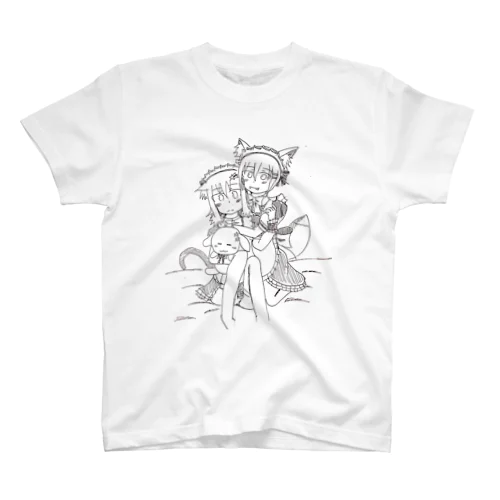 獣妹達(苺花×神子) Regular Fit T-Shirt