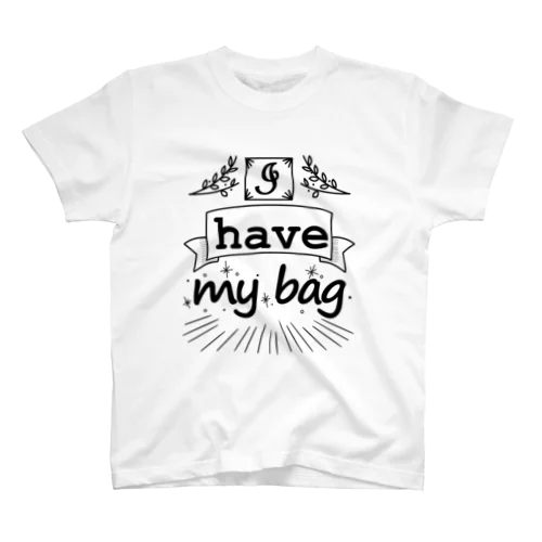 I have my bag スタンダードTシャツ