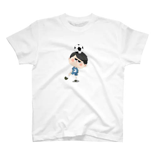 サッカー少年 スタンダードTシャツ