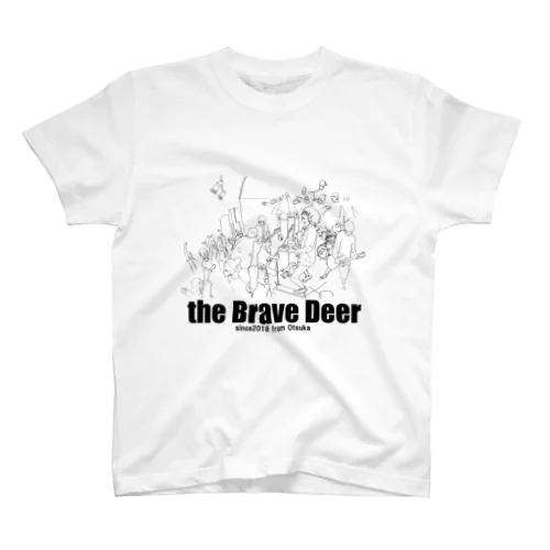 the Brave Deer シンガロング スタンダードTシャツ