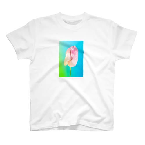 花の写真(アンスリウム) Regular Fit T-Shirt