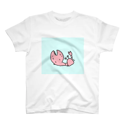 左利きのカニ スタンダードTシャツ