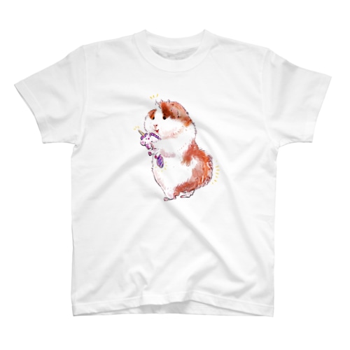 ユニコーン大好きモルモットチャン Regular Fit T-Shirt