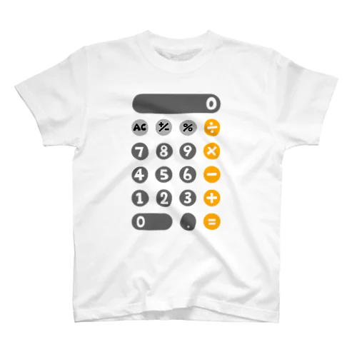 電卓 Regular Fit T-Shirt