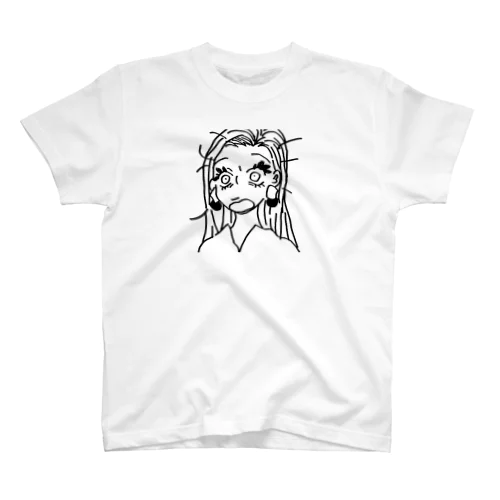 びっくり女の子 スタンダードTシャツ