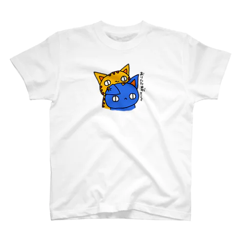 おりたたみがさ。(ねこず) Regular Fit T-Shirt