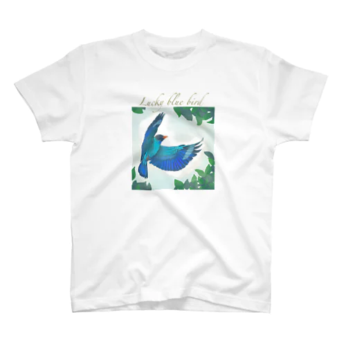 Lucky blue bird スタンダードTシャツ