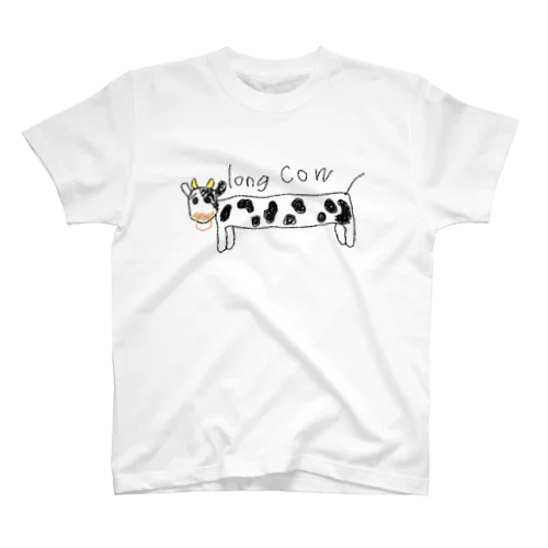 long cow Regular Fit T-Shirt