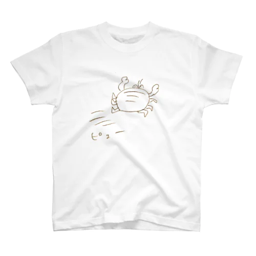 走り去るカニ スタンダードTシャツ