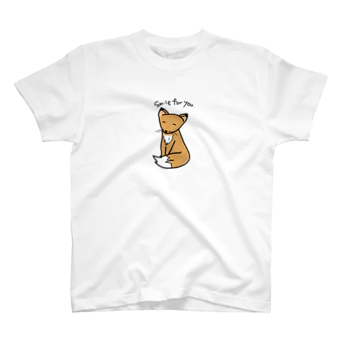 Smile Fox Regular Fit T-Shirt