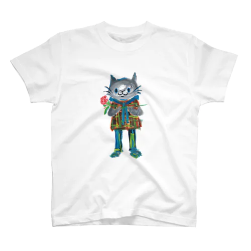 ねこびとさん（ケン） Regular Fit T-Shirt