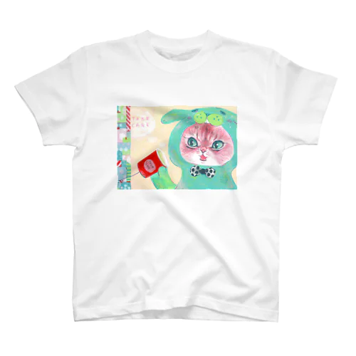 おしゃべりするにゃ Regular Fit T-Shirt