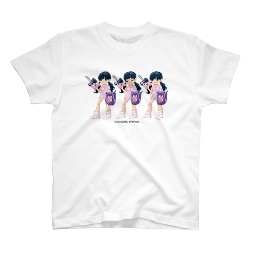 SNS vs おうち時間 【STAYHOME WARRIOR】 Regular Fit T-Shirt