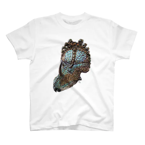 Sinoceratops(ペン画）頭部 スタンダードTシャツ