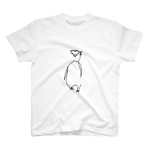 ひとふでがきペンギン スタンダードTシャツ