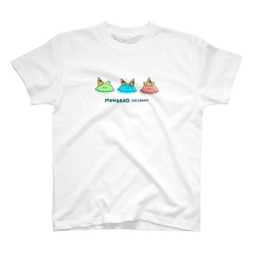 めんだこアイスクリーム（シングル／カラフルトリオ） Regular Fit T-Shirt