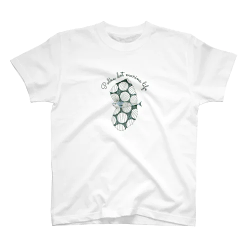 水玉海洋生物　ベンテンウオ スタンダードTシャツ