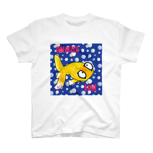 金魚の頂天眼ちゃん カラフル Regular Fit T-Shirt