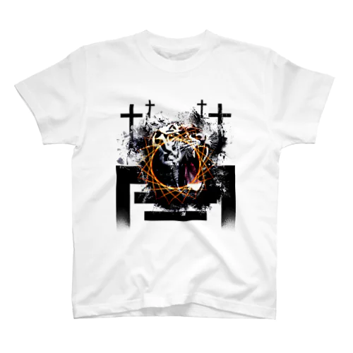 GEOMETRIC:Tiger Regular Fit T-Shirt