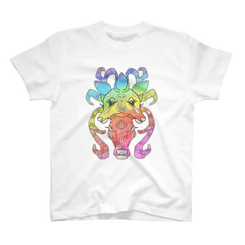 レインボーしかさん🦌🌈 スタンダードTシャツ