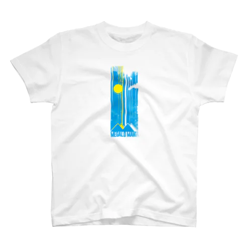 【KJデザイン】MEGALO MANIA-003-陽 #MGLMNA Regular Fit T-Shirt