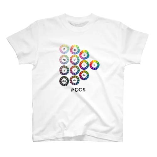 PCCS色相環 Regular Fit T-Shirt