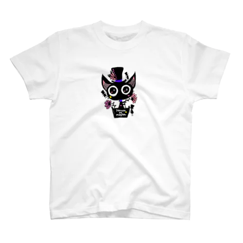 ぼうしちゃんとねこ　どーん Regular Fit T-Shirt