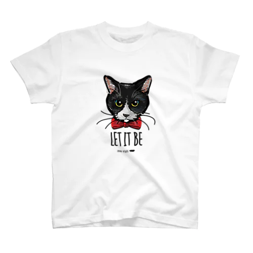 白黒猫 スタンダードTシャツ